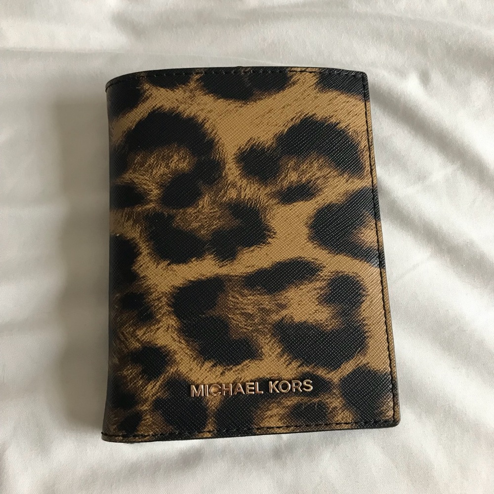 Michael Kors Saffiano Passport Book Holder